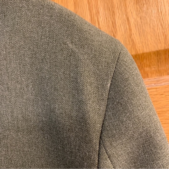 Vintage Levis Sports Coat Mens 40R Gray Blazer Action Suit Wrinkle Free Western - Picture 3 of 7